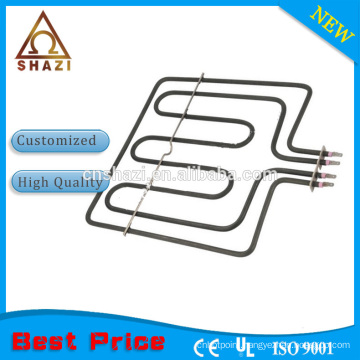 Stainless steel steam generator heating element for oven